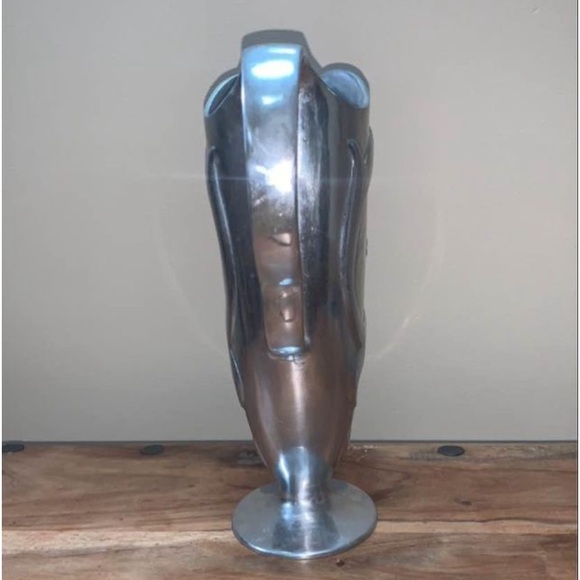 Pewter Pitcher Ewer Wilton Armetale Scroll 1992 DeSousa Mount Joy PA USA vintage - Picture 4 of 5